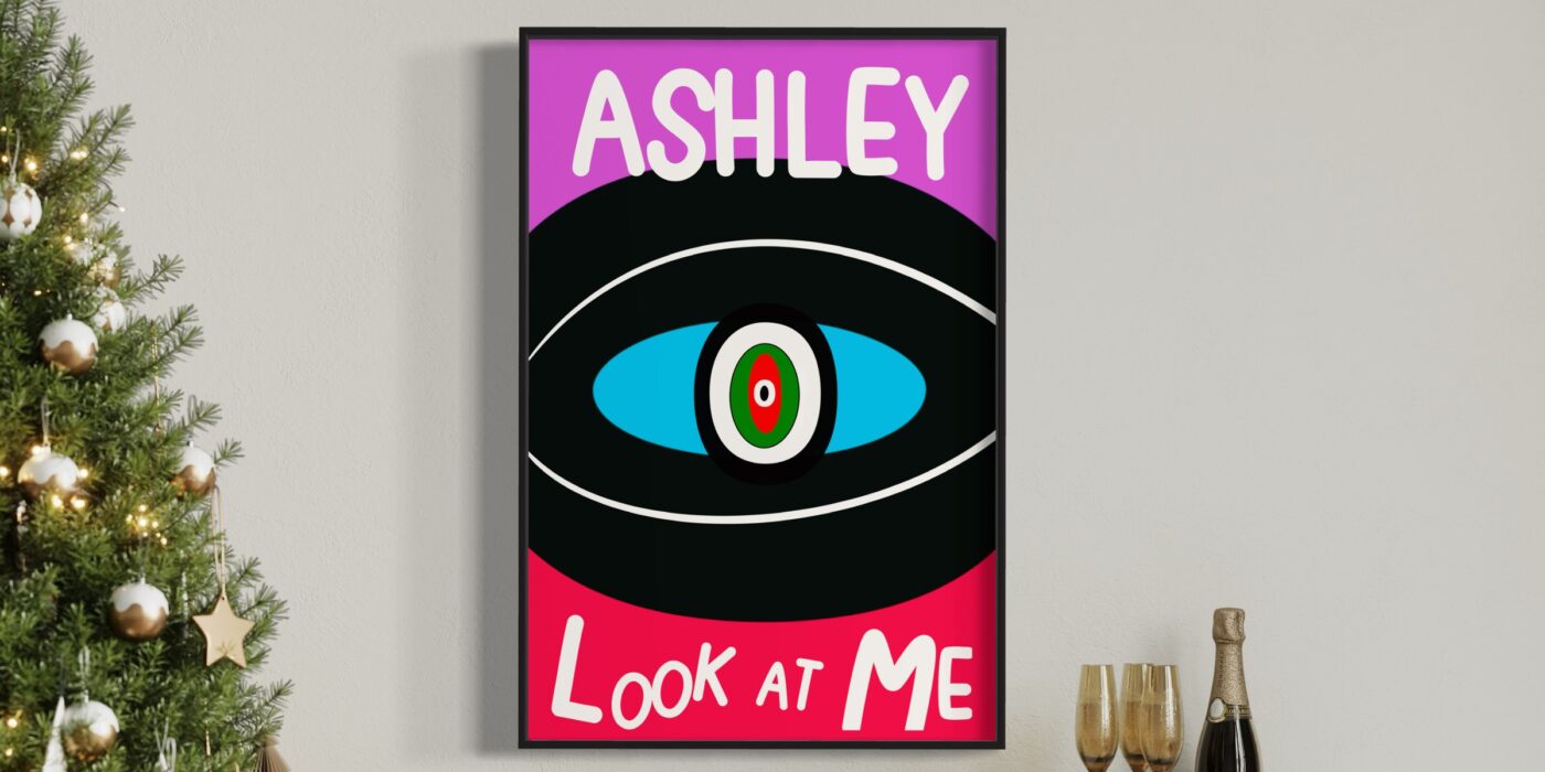 Ashley Look at Me Wall Art, Ashley Look at Me Paintings, Ashley Colorful Paintings, Ashley Large Print, Ashley Look at Me Poster Print